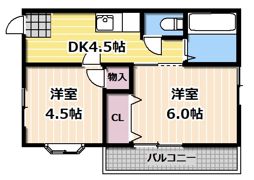 ウエストレジデンスの間取り画像