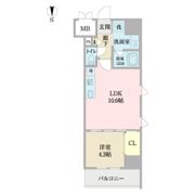 プロシード池下の間取り画像