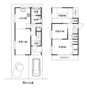 中藤4丁目戸建の間取り画像