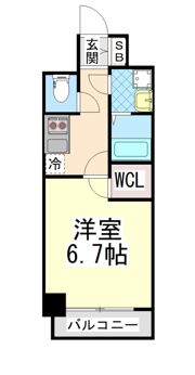 silus（シルス）東灘深江の間取り画像