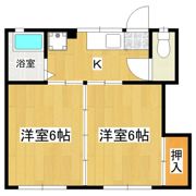 福田コーポA棟の間取り画像