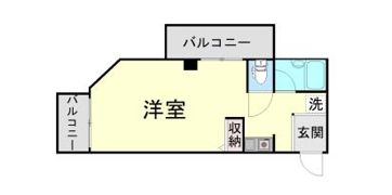 コットンアレ－の間取り画像