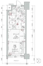 日神デュオステージ関内の間取り画像