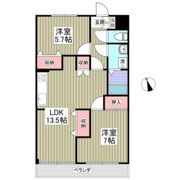 メゾンドワールドⅡの間取り画像
