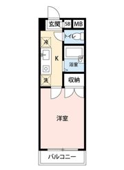 マイナビSTAYミライエ成増メゾン（グランコート赤塚弐番館）の間取り画像