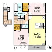 仮）D-room高丘北の間取り画像
