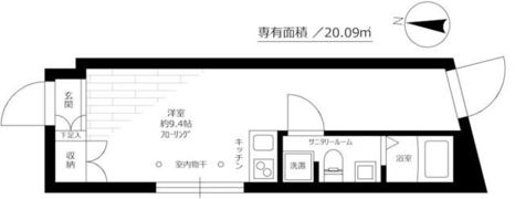 クラリア野方ウエストの間取り画像