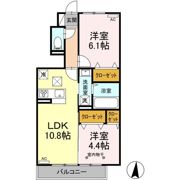 ベルシエールの間取り画像