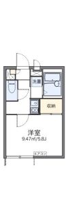 レオパレスサウスフィールド六浦の間取り画像