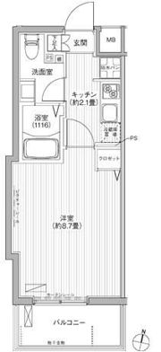 カーサラスク目白台の間取り画像
