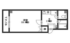 プルニエ長束Ⅱの間取り画像