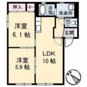 ハイツ安倍21 Ⅱ棟の間取り画像