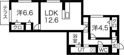 ソシア・セレーノの間取り画像