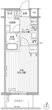 カーサラスク目白台の間取り画像