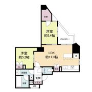 ラ・ヴィータ日本橋の間取り画像