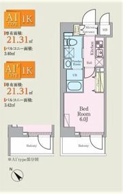 HY’s 西横浜の間取り画像