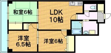 エーデル音羽の間取り画像