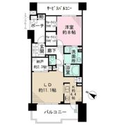 グランドメゾン星が丘山手 B棟の間取り画像