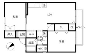 セジュールM10の間取り画像