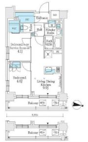 J.GRAN Court 品川西大井WESTの間取り画像