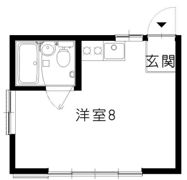 シャネルハイツの間取り画像