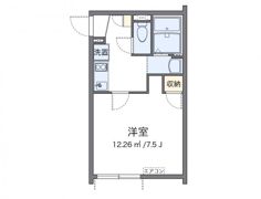 クレイノ沙羅の間取り画像