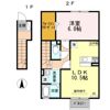 ボナール新館の間取り画像