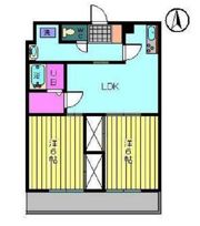 スカイハイツ居相の間取り画像