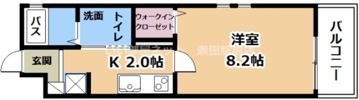コージーコート膳所の間取り画像