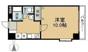 ニューレント中祥の間取り画像