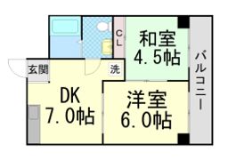 メゾン幸の間取り画像