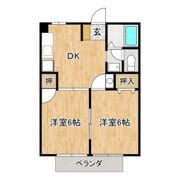 グリーンヒルズなかのIIの間取り画像