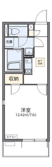 レオネクストベンチマーク祇園の間取り画像
