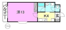 カーサフローラの間取り画像