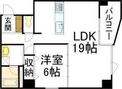 ファミール十日市の間取り画像