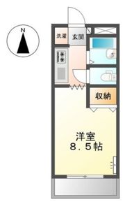 グランチェスタⅡの間取り画像