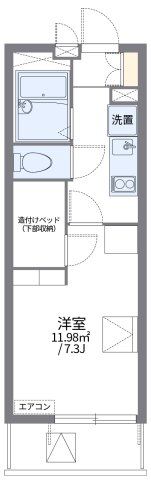 レオパレスCuratifの間取り画像