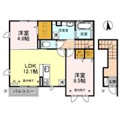 ベル フォレの間取り画像