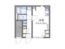 クレイノASABAの間取り画像