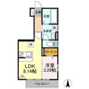 ドゥ・薬師堂Bの間取り画像
