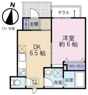 フュチュール モンレーヴの間取り画像