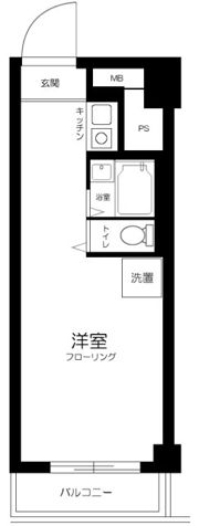 五反田ダイヤモンドマンションの間取り画像