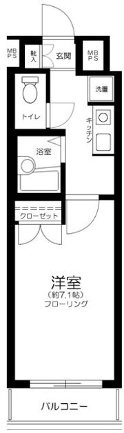 ロイヤルアメニティー白金の間取り画像