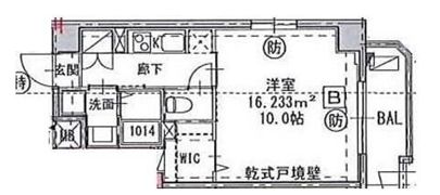 マークス横濱浅間町の間取り画像