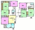 山越4丁目一戸建の間取り画像