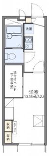 レオパレス喜連北Ⅲの間取り画像