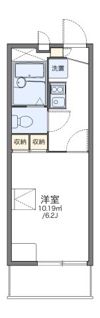 レオパレスキタハラの間取り画像
