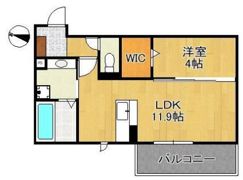 MER行事 A棟の間取り画像