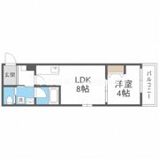 クレセント江坂の間取り画像
