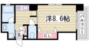 エスティロアール神戸西の間取り画像